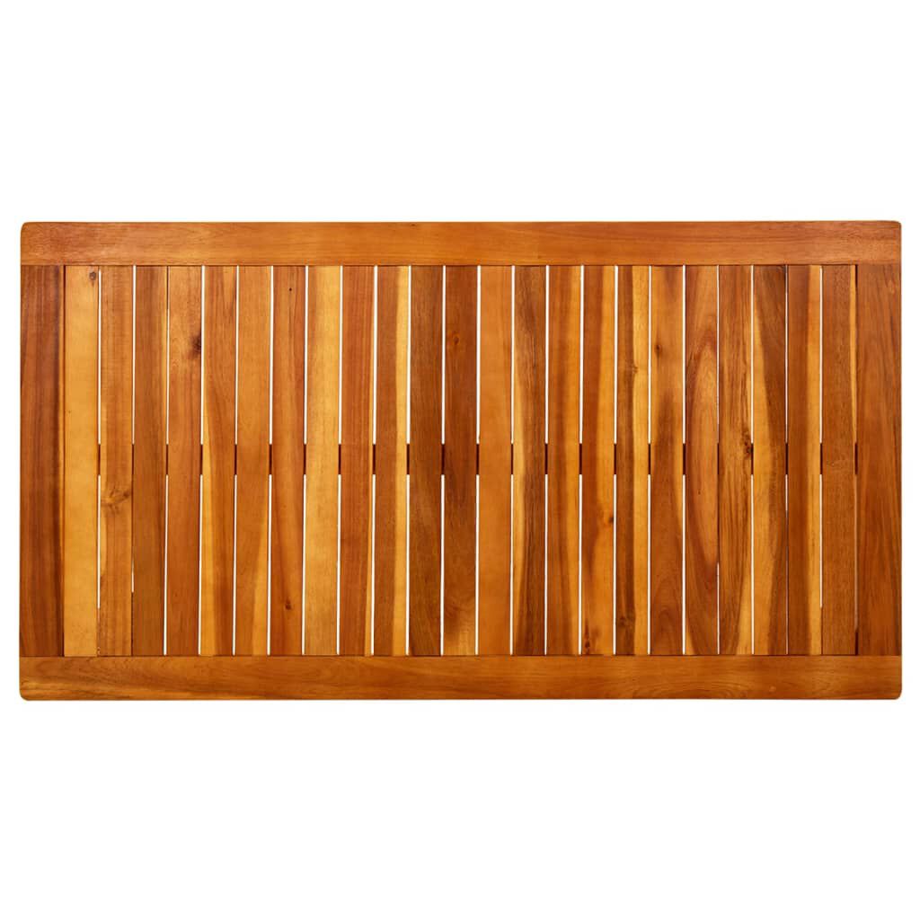 vidaXL Garden Coffee Table 110x60x45 cm Solid Acacia Wood