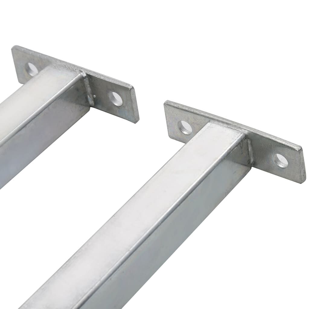 vidaXL Adjustable Security Window Bars 3 pcs 710-1200 mm