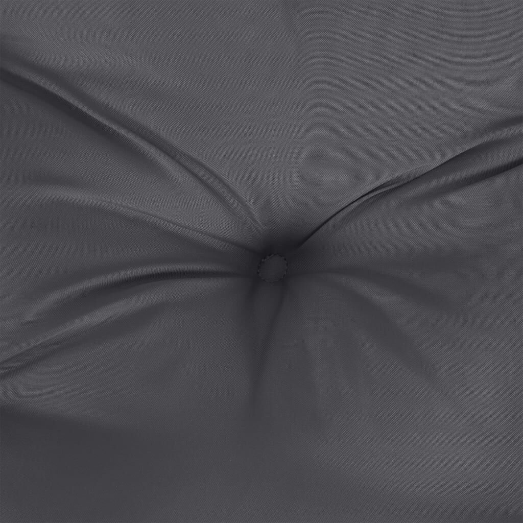 vidaXL Pallet Cushion Anthracite 50x40x12 cm Fabric