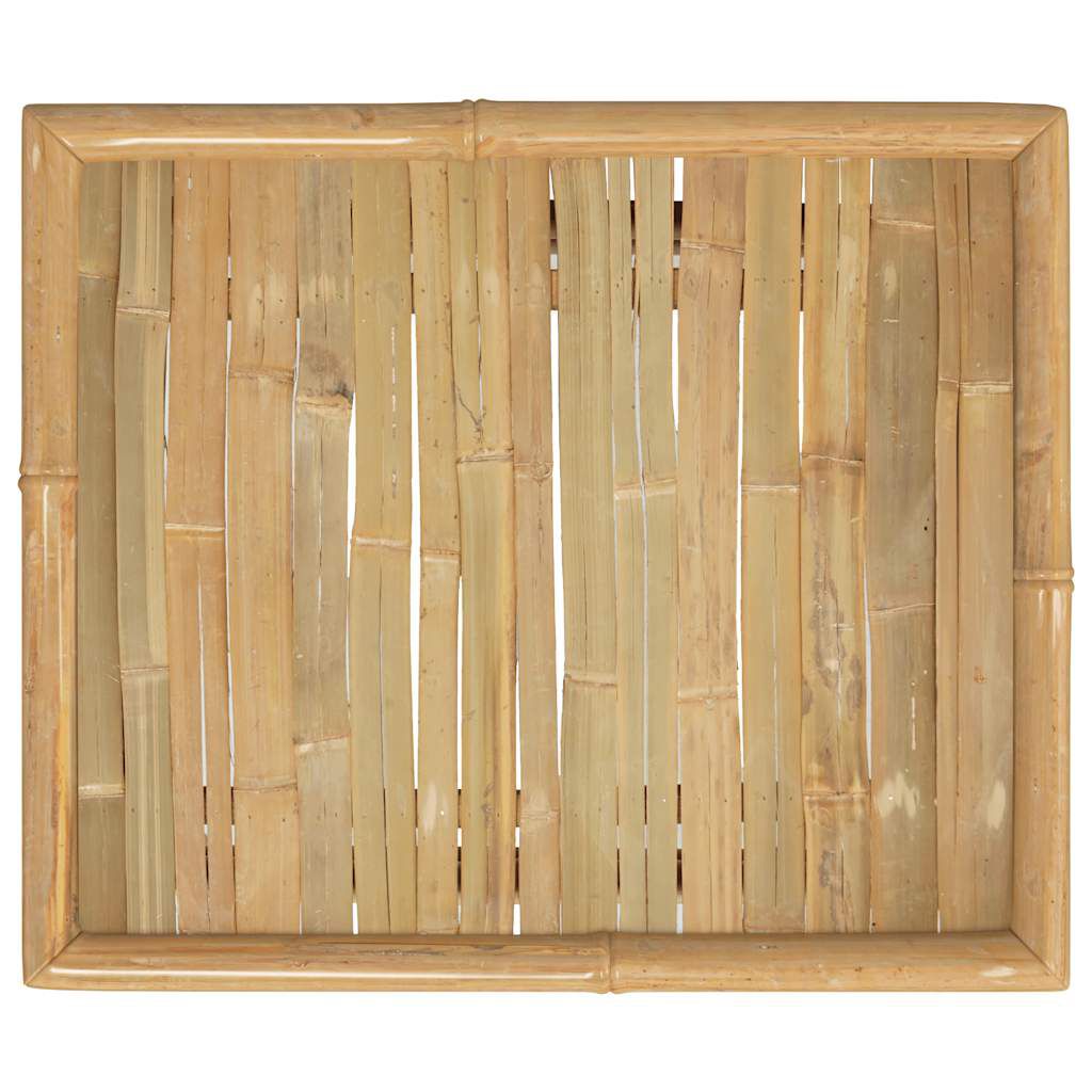 vidaXL Garden Table 65x55x30 cm Bamboo