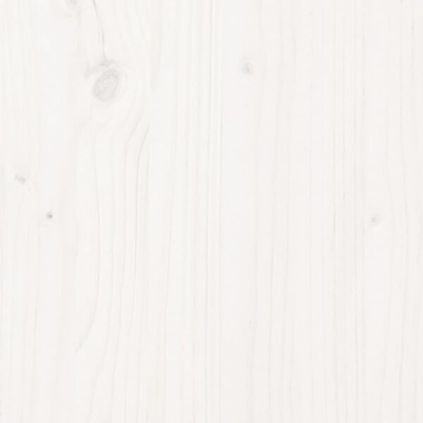 vidaXL Bed Frame without Mattress 180x200cm White Super King Size