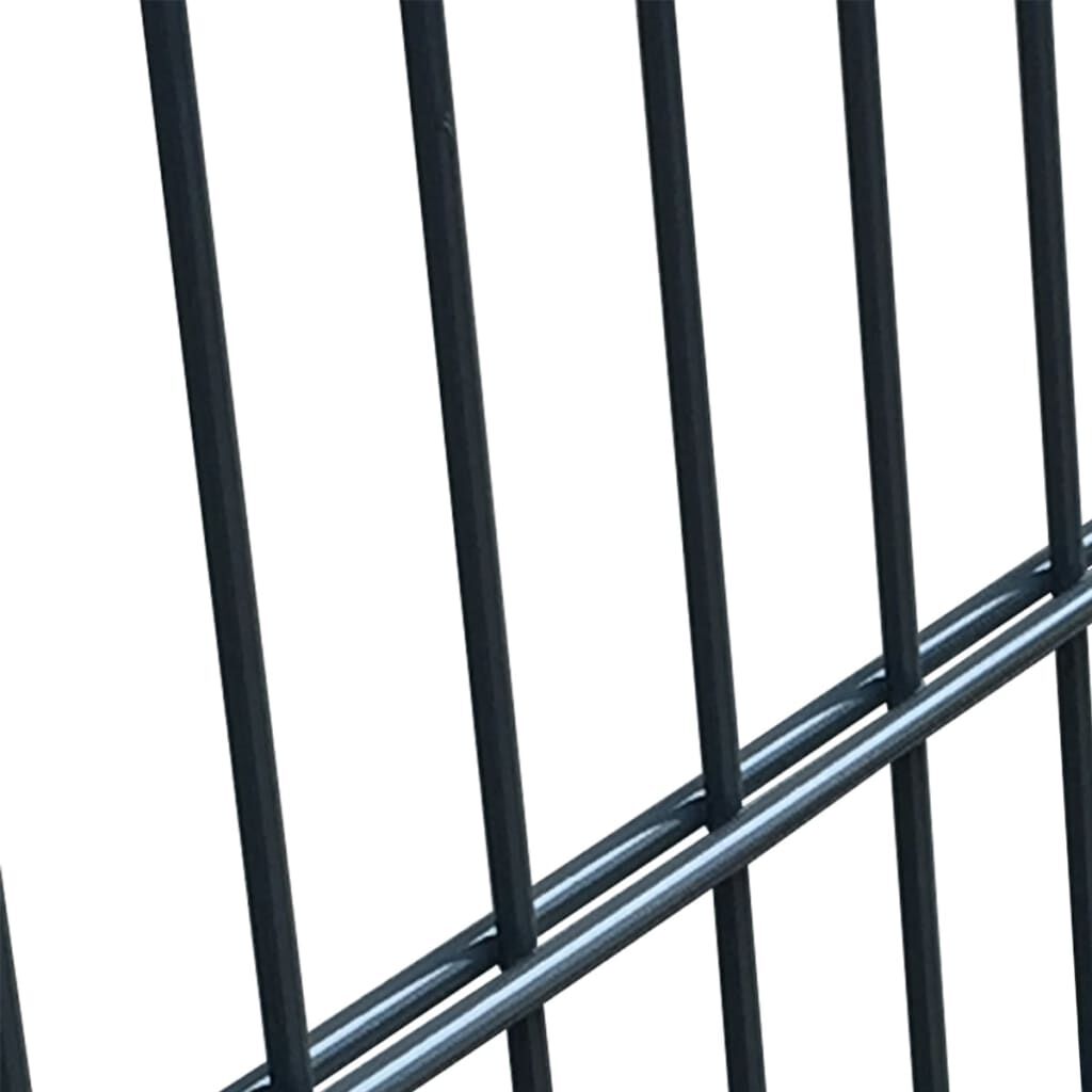 vidaXL 2D Fence Gate (Single) Anthracite Grey 106 x 170 cm