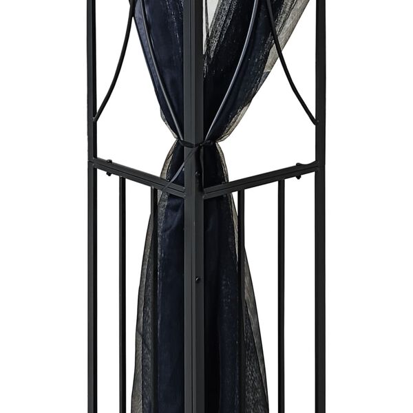 vidaXL Gazebo with Sidewalls Anthracite 400x300x270 cm Steel