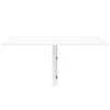 vidaXL Folding Wall Table White 100x60 cm