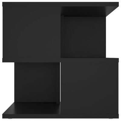 vidaXL Side Table Black 40x40x40 cm Engineered Wood, black vidaXL Side Table Black 40x40x40 cm Engineered Wood