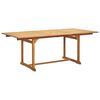vidaXL 7 Piece Garden Dining Set Grey Poly Rattan and Solid Wood