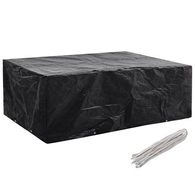vidaXL Garden Furniture Cover 8 Eyelets 242x162x100 cm,  vidaXL Garden Furniture Cover 8 Eyelets 242x162x100 cm