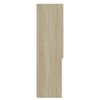 vidaXL Washing Machine Cabinet Sonoma Oak 70.5x25.5x90 cm