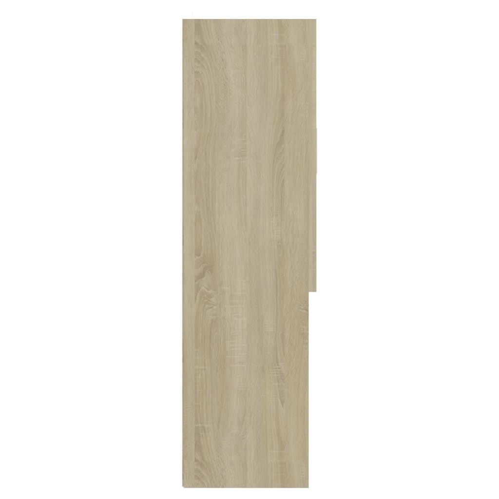 vidaXL Washing Machine Cabinet Sonoma Oak 70.5x25.5x90 cm