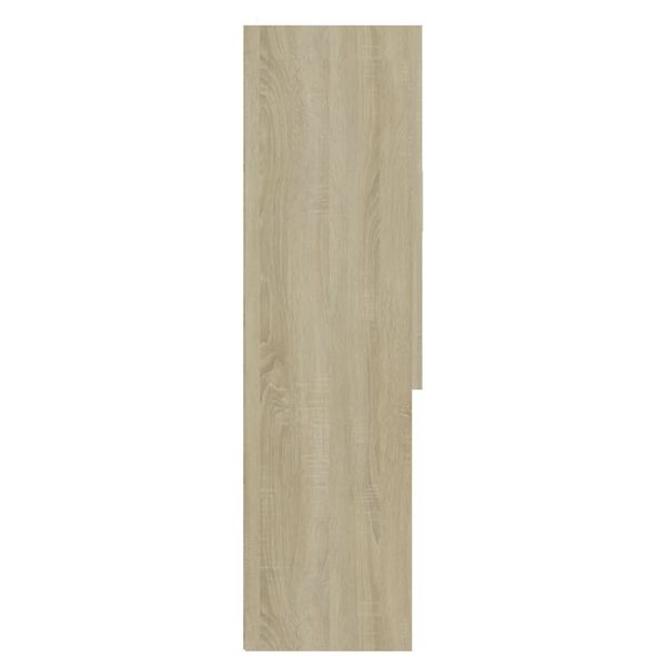 vidaXL Washing Machine Cabinet Sonoma Oak 70.5x25.5x90 cm