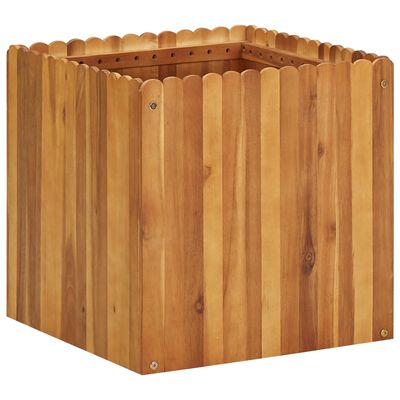 vidaXL Garden Raised Bed 50x50x50 cm Solid Acacia Wood,  vidaXL Garden Raised Bed 50x50x50 cm Solid Acacia Wood