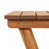 vidaXL Plant Stand 30x30x38 cm Solid Acacia Wood