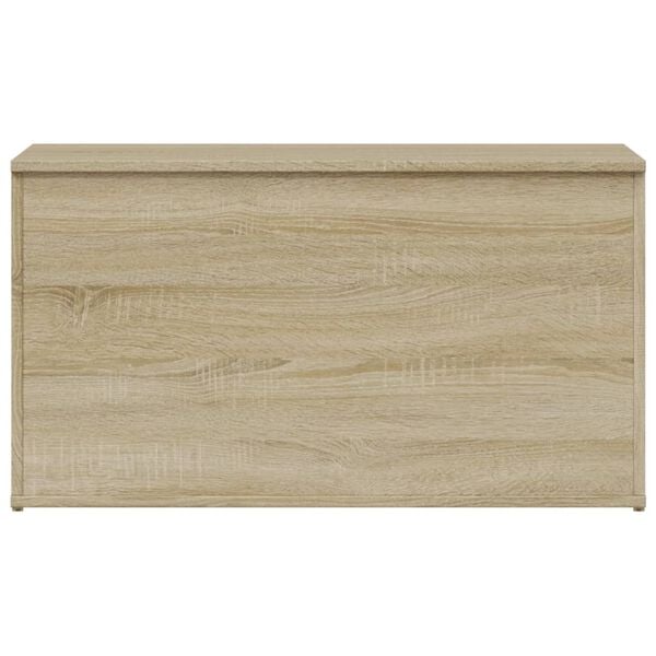 vidaXL Storage Chest Sonoma Oak 84x42x46 cm Engineered Wood