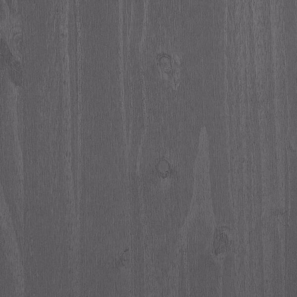 vidaXL Sideboard HAMAR Light Grey 85x35x80 cm Solid Wood Pine