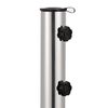 vidaXL Parasol Base Granite 30 kg Round Grey
