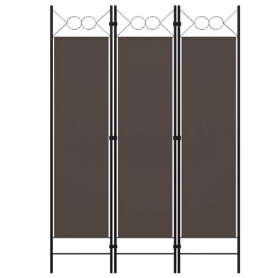 vidaXL 3-Panel Room Divider Anthracite 120x180 cm, anthracite vidaXL 3-Panel Room Divider Anthracite 120x180 cm