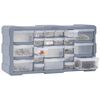 vidaXL Multi-drawer Organiser with 22 Drawers 49x16x25.5 cm