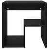 vidaXL Bed Cabinet Black 40x30x40 cm Engineered Wood