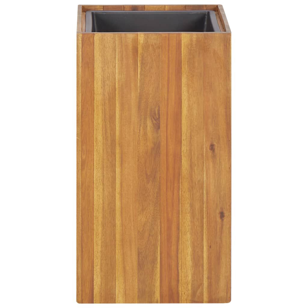 vidaXL Garden Raised Bed 33.5x33.5x60 cm Solid Acacia Wood