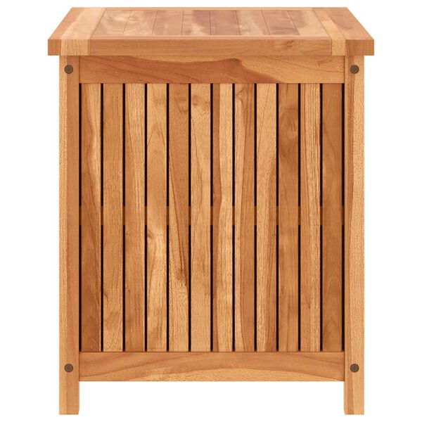 vidaXL Garden Storage Box 60x50x58 cm Solid Teak Wood