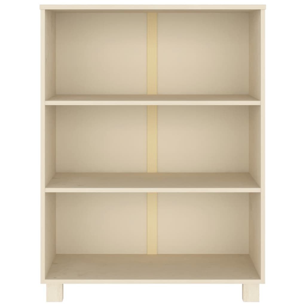 vidaXL Book Cabinet HAMAR Honey Brown 85x35x112 cm Solid Wood Pine
