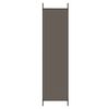 vidaXL 3-Panel Room Divider Anthracite 150x200 cm Fabric