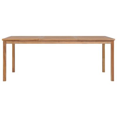vidaXL 9 Piece Garden Dining Set 200x100 cm Solid Teak Wood,  vidaXL 9 Piece Garden Dining Set 200x100 cm Solid Teak Wood