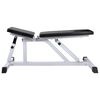 vidaXL Workout Bench with Barbell and Dumbbell Set 30.5 kg