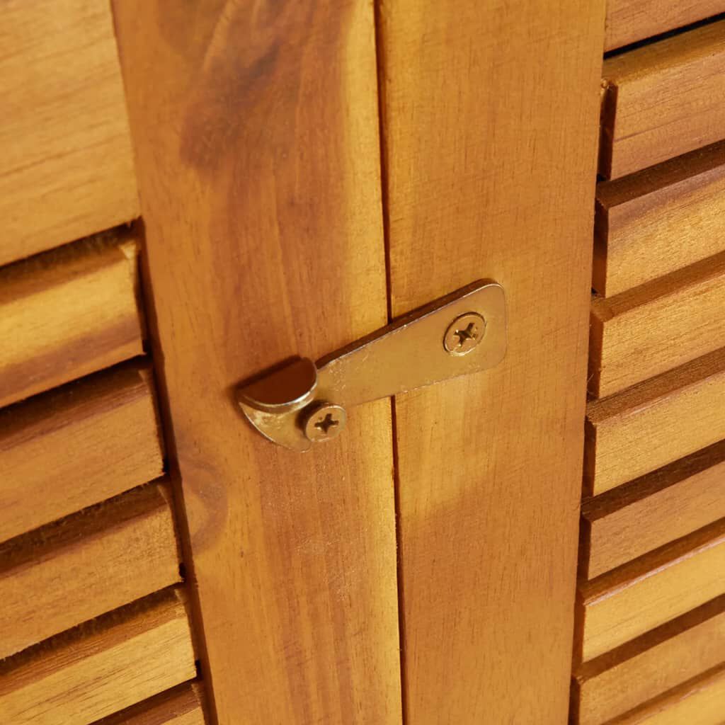 vidaXL Garden Storage Box 70x87x104 cm Solid Wood Acacia