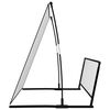 vidaXL 2 in 1 Soccer Rebounder Football Goal 202x104x120 cm Steel