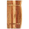 vidaXL Bathroom Vanity Top Solid Acacia Wood 100x52x3.8 cm