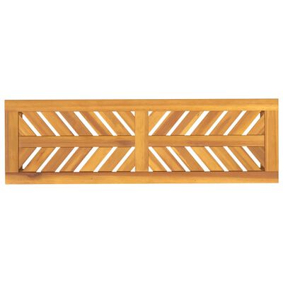 vidaXL Garden Bench 110 cm Solid Wood Acacia,  vidaXL Garden Bench 110 cm Solid Wood Acacia