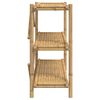 vidaXL 3-Layer Shelf 100x40x90 cm Bamboo