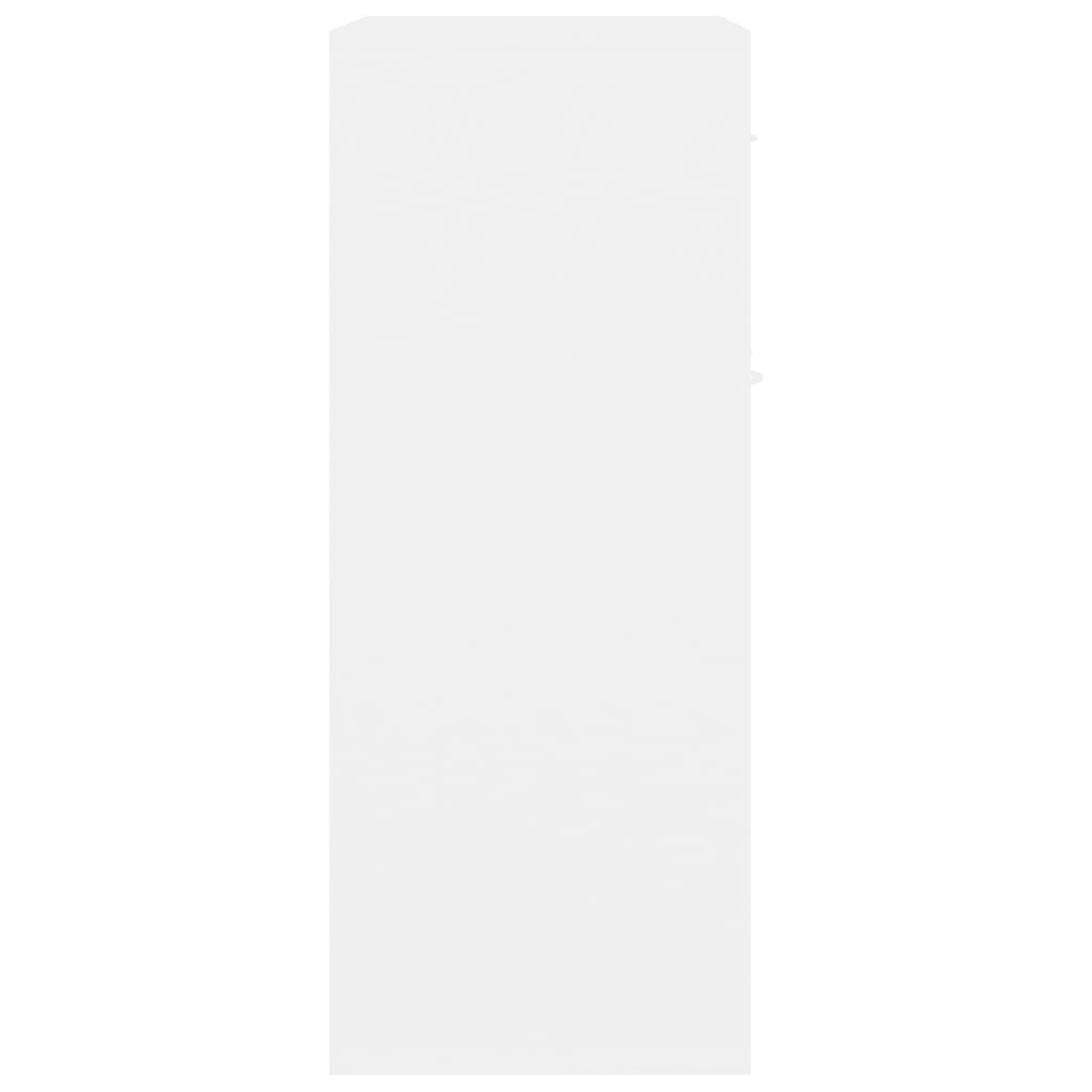 vidaXL Sideboard White 60x30x75 cm Engineered Wood