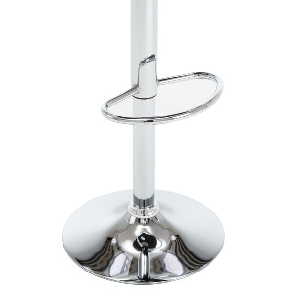 vidaXL Bar Stools 2 pcs Brown Faux Leather