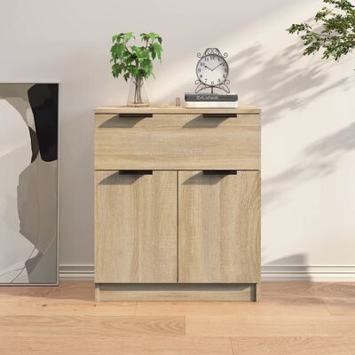 vidaXL Sideboard Sonoma Oak 60x30x70 cm Engineered Wood, sonoma oak vidaXL Sideboard Sonoma Oak 60x30x70 cm Engineered Wood