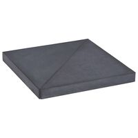 vidaXL Umbrella Weight Plate Black Granite Square 15 kg,  vidaXL Umbrella Weight Plate Black Granite Square 15 kg