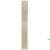 vidaXL Washing Machine Cabinet Sonoma Oak 64x25.5x190 cm Engineered Wood