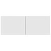 vidaXL TV Cabinets 4 pcs White 80x30x30 cm Engineered Wood