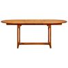 vidaXL 7 Piece Garden Dining Set Poly Rattan Brown