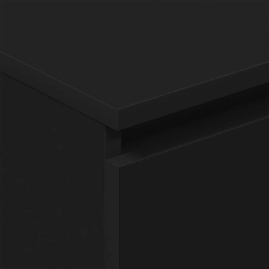 vidaXL Sideboard Black 60x35x98.5 cm Engineered Wood