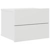 vidaXL Bedside Cabinet White 40x30x30 cm Engineered Wood