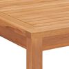 vidaXL 5 Piece Garden Dining Set 160x80 cm Solid Teak Wood