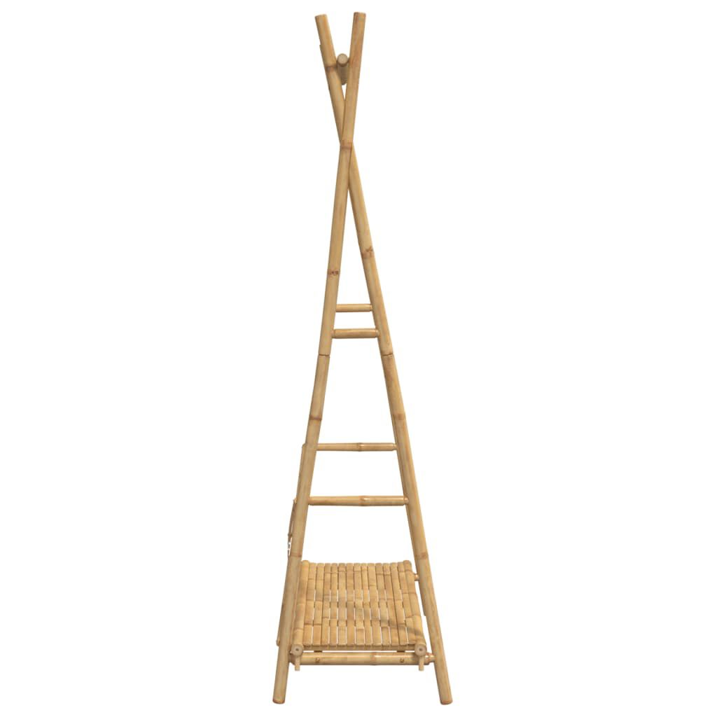 vidaXL Clothes Rack with Shelf 102x50x190 cm Bamboo