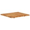 vidaXL Bathroom Vanity Top Solid Acacia Wood 58x52x2.5 cm