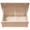 vidaXL Storage Box 80x40x45.5 cm Solid Wood Pine