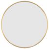vidaXL Wall Mirror Gold Ø 40 cm Round