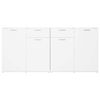 vidaXL Sideboard White 160x36x75 cm Engineered Wood
