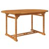 vidaXL 5 Piece Garden Dining Set Solid Wood Acacia