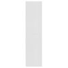 vidaXL Wardrobe White 100x50x200 cm Engineered Wood